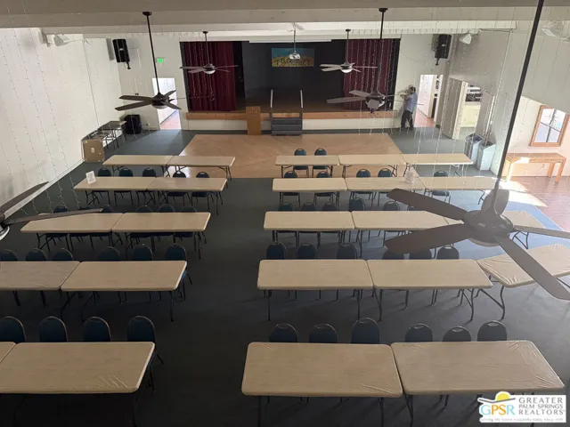 Bingo/Community room with stag