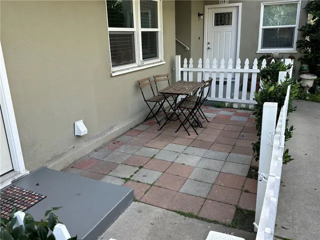 Private balcony