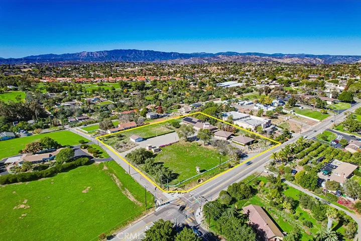 Looking Northwest at the Subject Property.