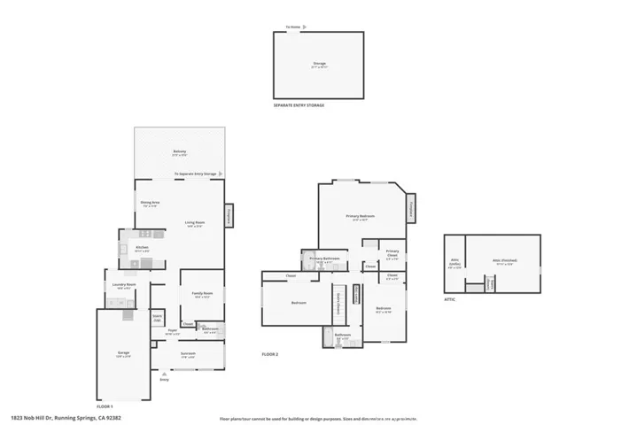 1823 Nob Hill Drive, Running Springs, California 92382