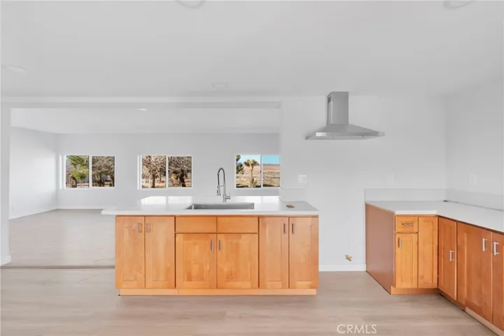 Completely remodeled from top to bottom featuring brand-new flooring, upgraded windows, fresh paint, stylish countertops, and beautifully updated cabinetry throughout.