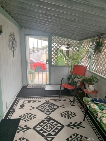 Enclosed Patio/Porch Area.