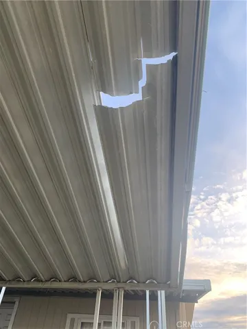 This is 1 of 2 areas that needs to be fix. Very Small Repair