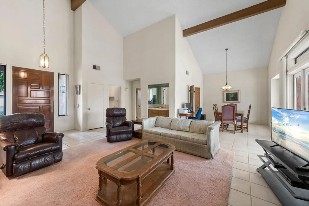 Living Room w/Wet Bar