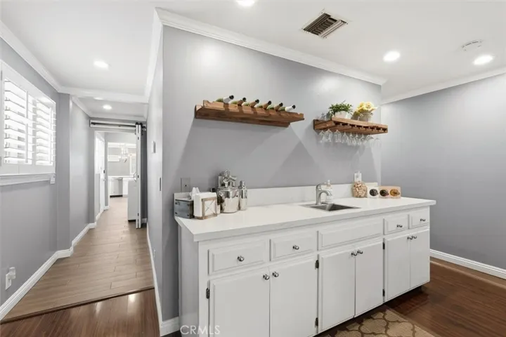 Wetbar in Family Room