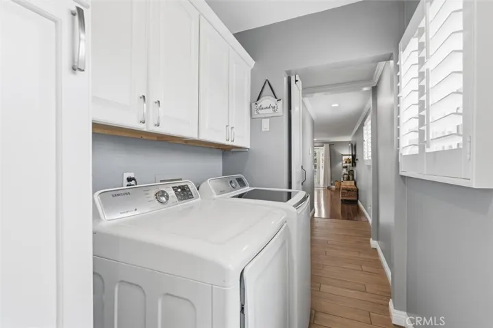 Laundry Area that leads to Family Room
