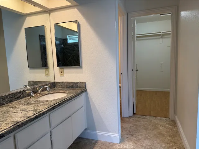 Master Bathroom with double sink