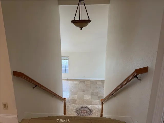 Upstair look down to family room