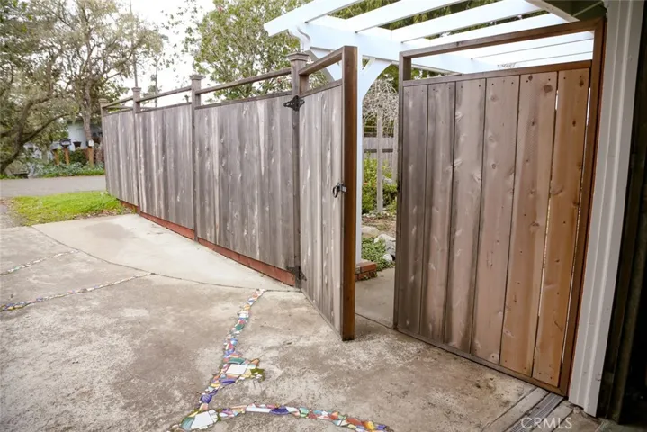 Front Gate with path to front door