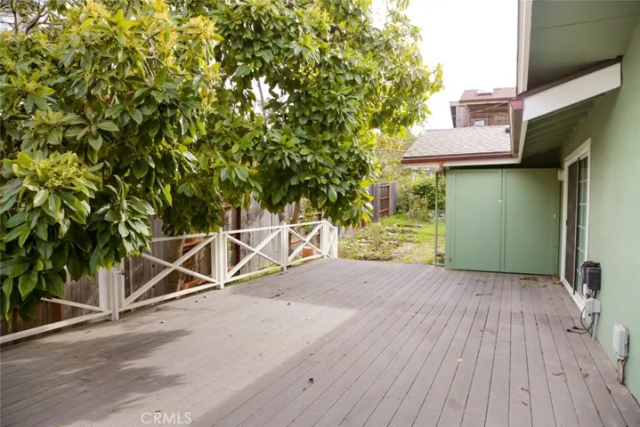Back deck