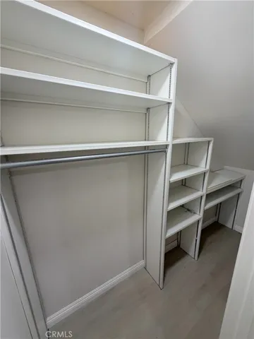 Deep storage space underneath the staircase!