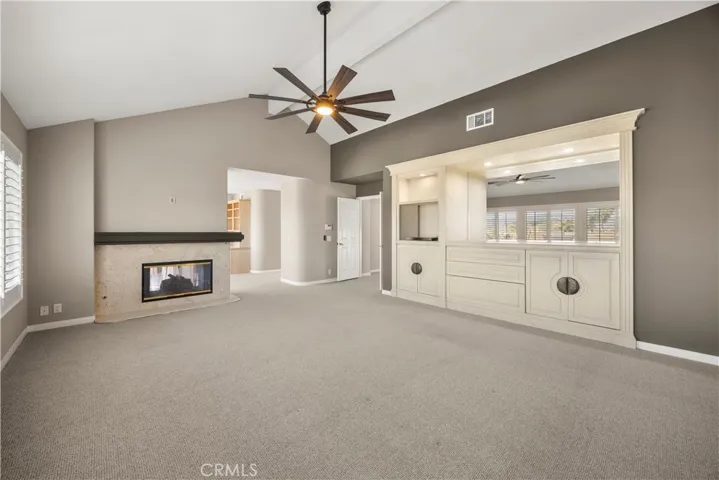Primary Bedroom with built-in drawers