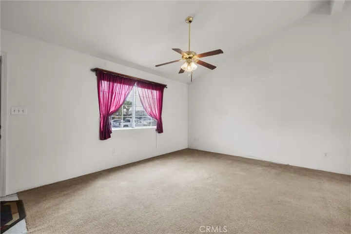 un-staged living room.