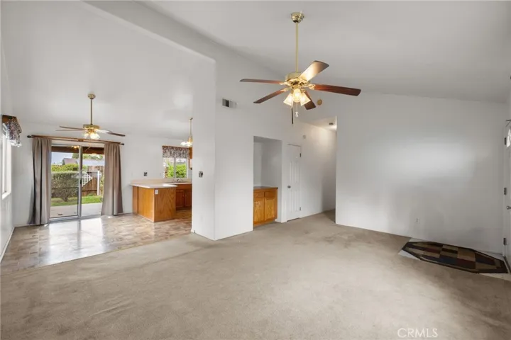 un-staged photo of living room