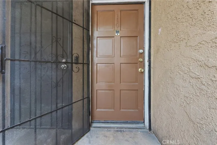 Entrance with Security Door