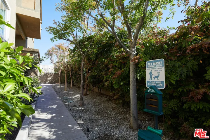 Secure Dog Walking Area on the