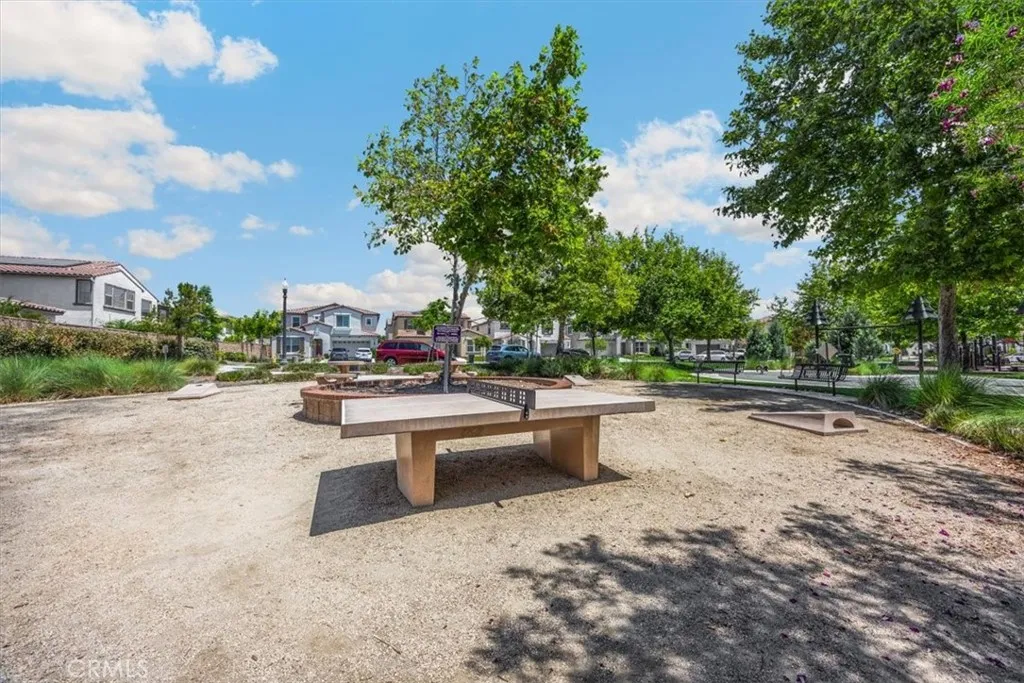 Park directly across from the house
