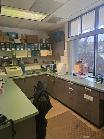 In house lab area.