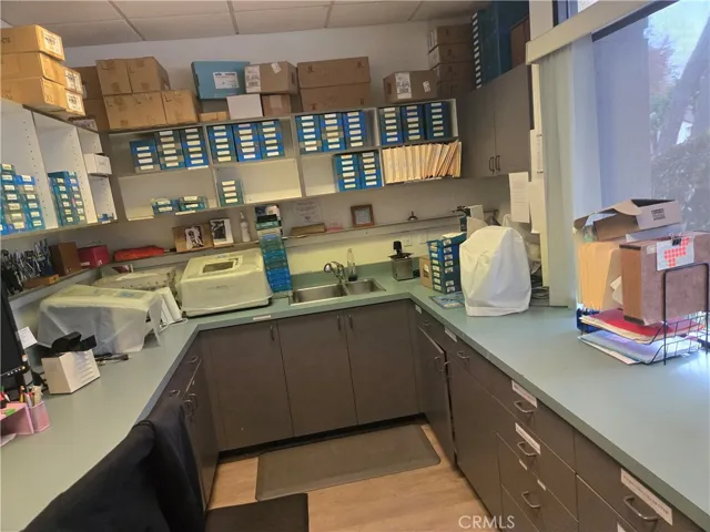 In house lab area.