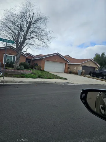 front of the house