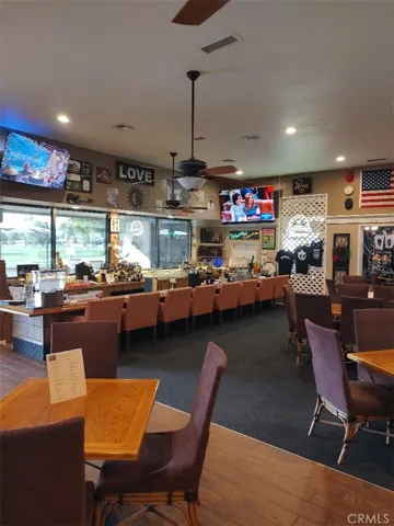 DINING AREA AND BAR