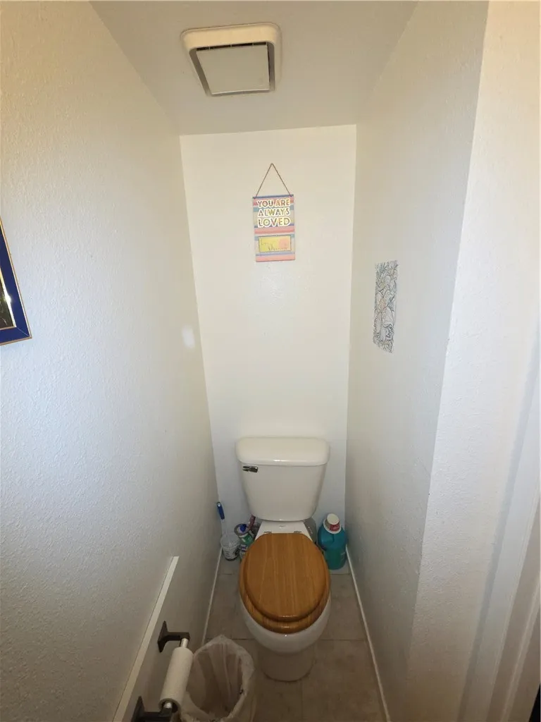 1/2 Bath downstairs.