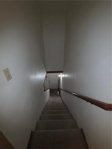 Stairs going down.