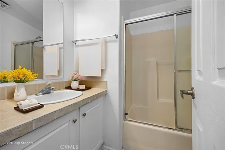 virtually staged for better use of space