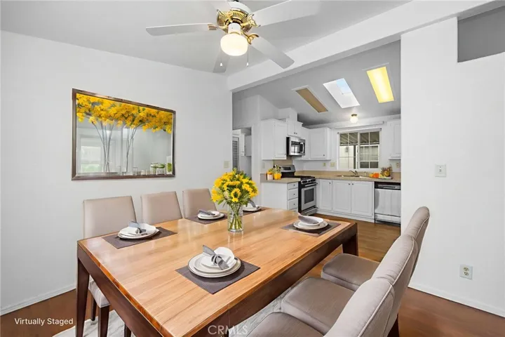 virtually staged- better idea for use of space