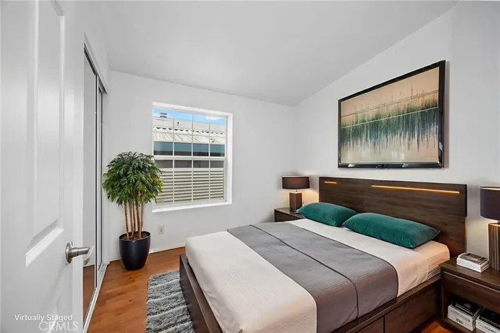Bedroom 2 virtually staged for better idea use of space