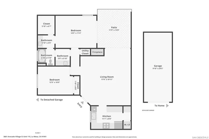 3661 Avocado Village Ct 115, La Mesa, California 91941