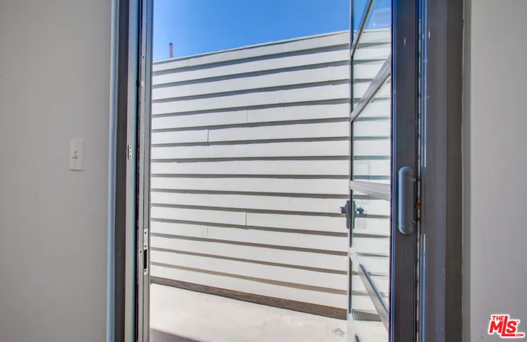 DOOR TO PRIVATE PATIO