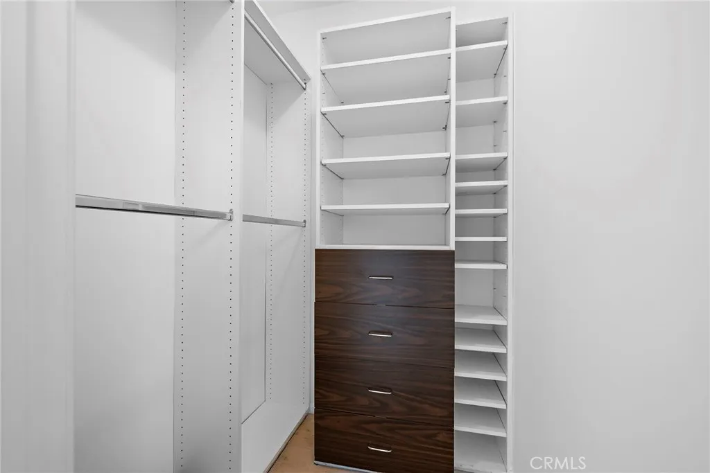One of the two Master Bedroom closets