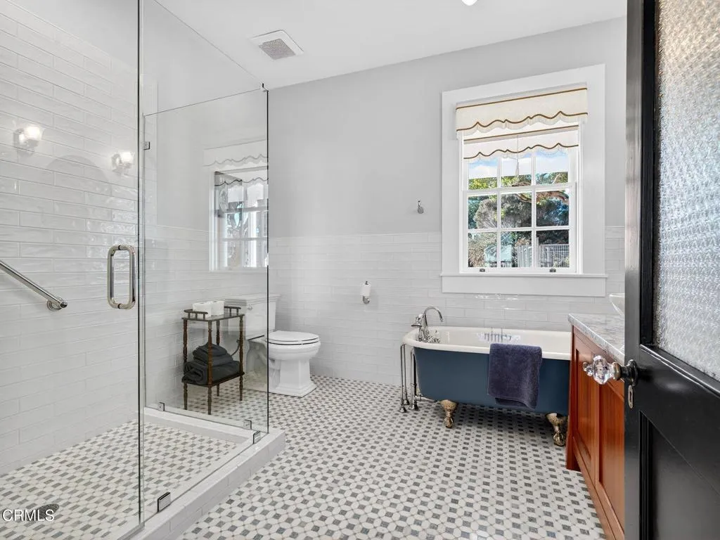 Downstairs primary bath
