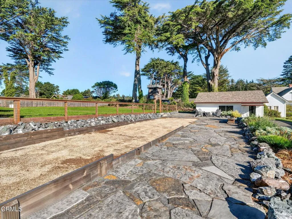 Bocce court