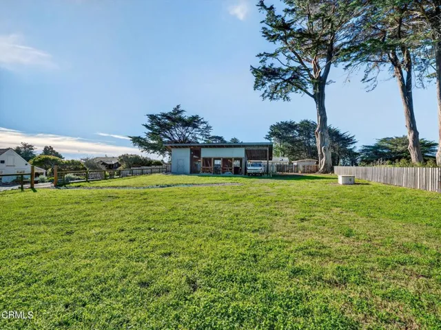 Upper lawn and barn