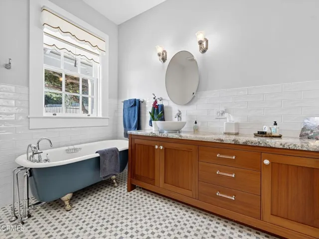 Downstairs primary bath