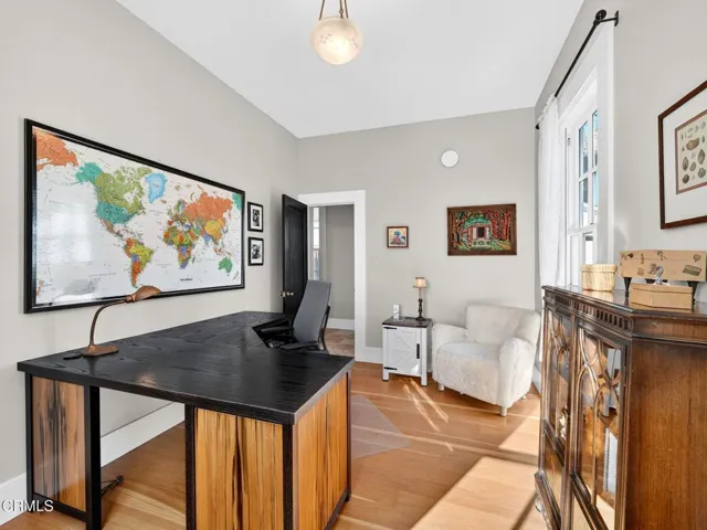 downstairs office