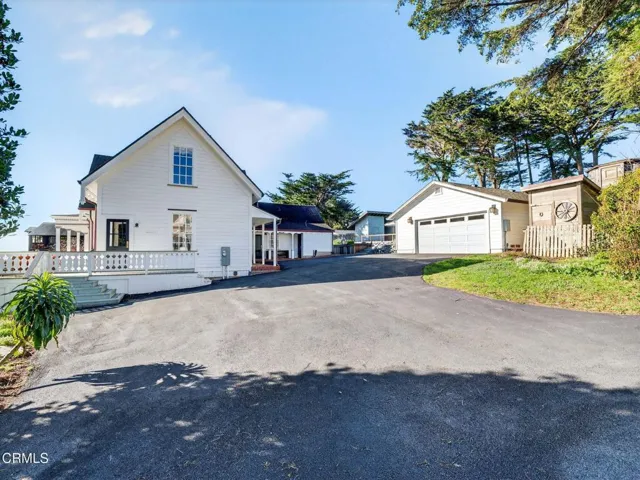 New paved driveway
