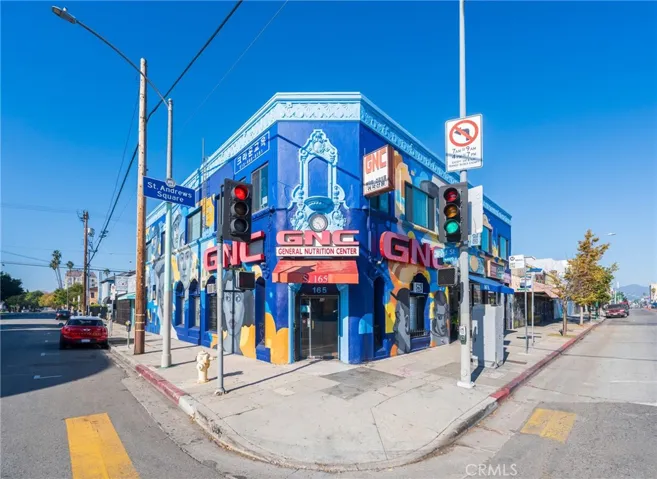 Western and 2nd st storefront -Iconic building