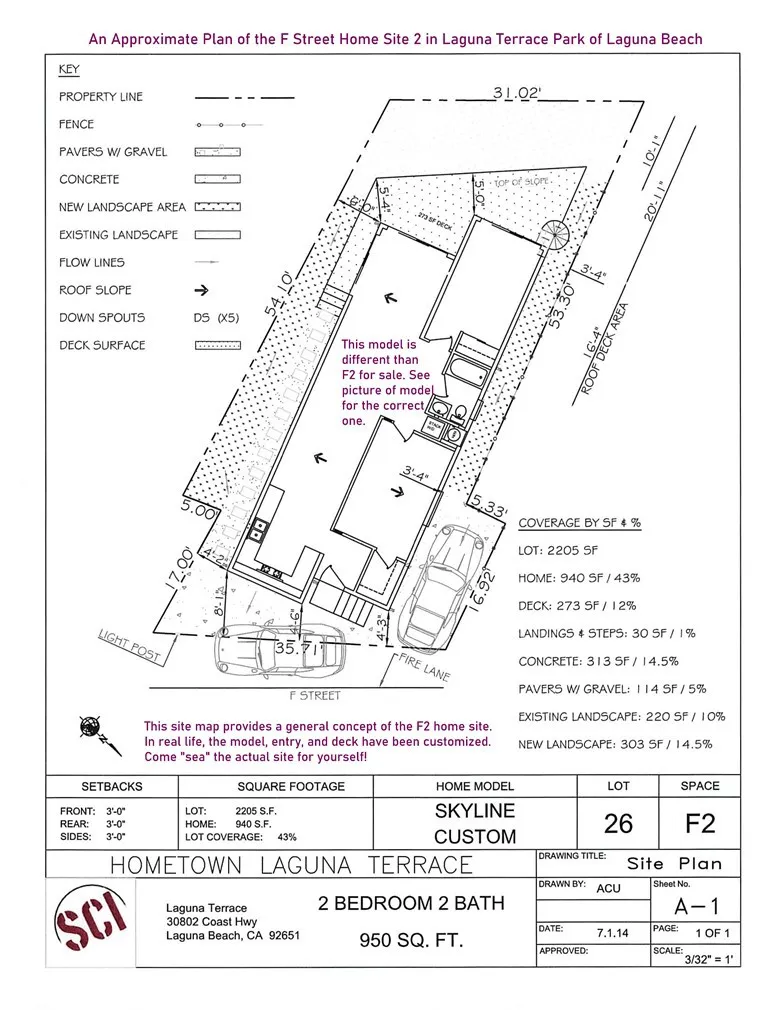 Site Plan is conceptual, and the model shown is incorrect. See floorplan pic for the model.