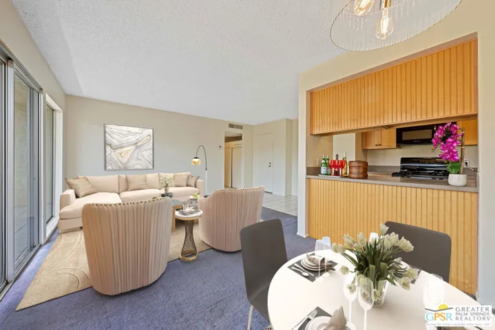 Living and dining room virtual