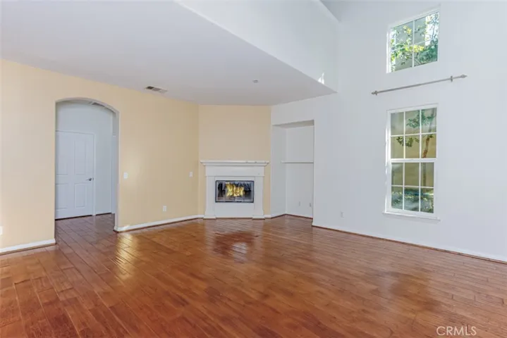 Additional view of the living room. "Digitally Altered Image" to add flame to the fireplace.