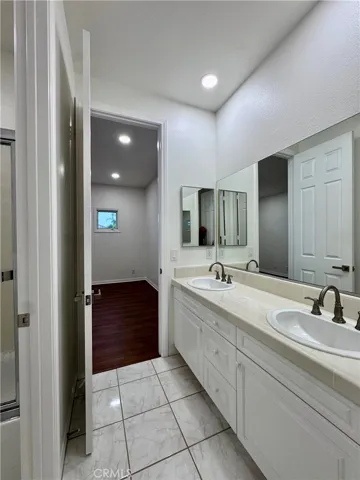 Jack and Jill bathroom