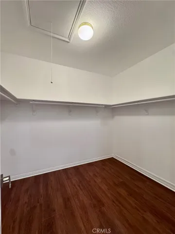 Main bedroom walk-in closet