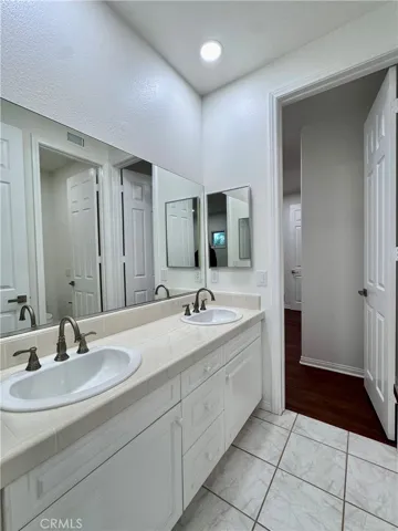 Jack and Jill bathroom