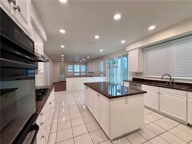 Kitchen with dual ovens
