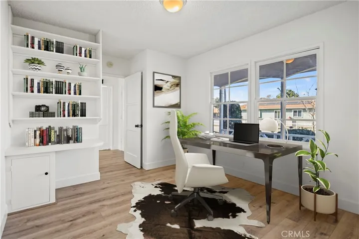 Bedroom 1/office - Virtually staged