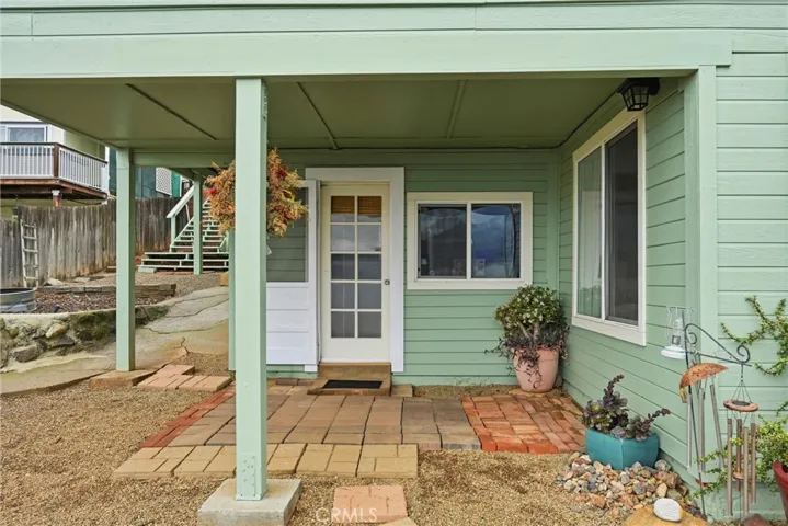 Lower Level Entrance Door