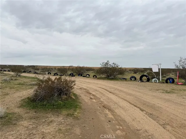 Road that leads to subject property